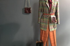 Garments Vintage - Blazer in Herbsttönen, orange Hose